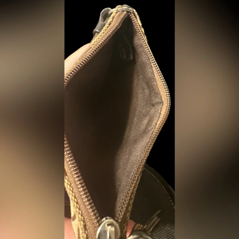 Coach Signature C Logo Wristlet - Picture 4 of 4